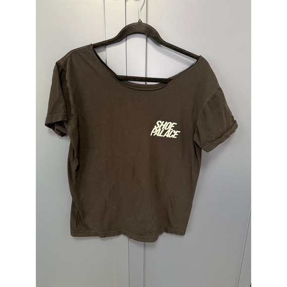 Shoe Palace Tops - Shoe Palace x UnidasxElla Reworked Graphic Tee Distressed Streetwear Womens M